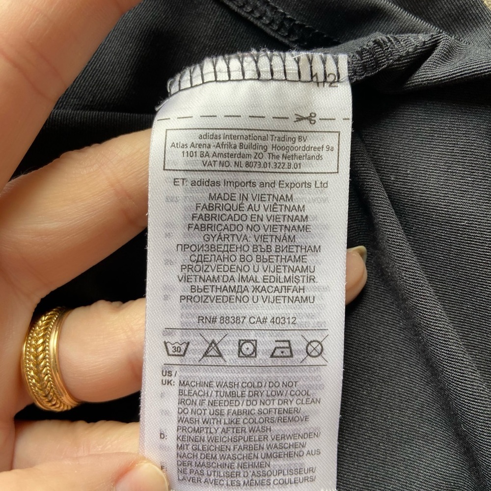 Adidas Mesh T-Shirt Top - Picture 11 of 12